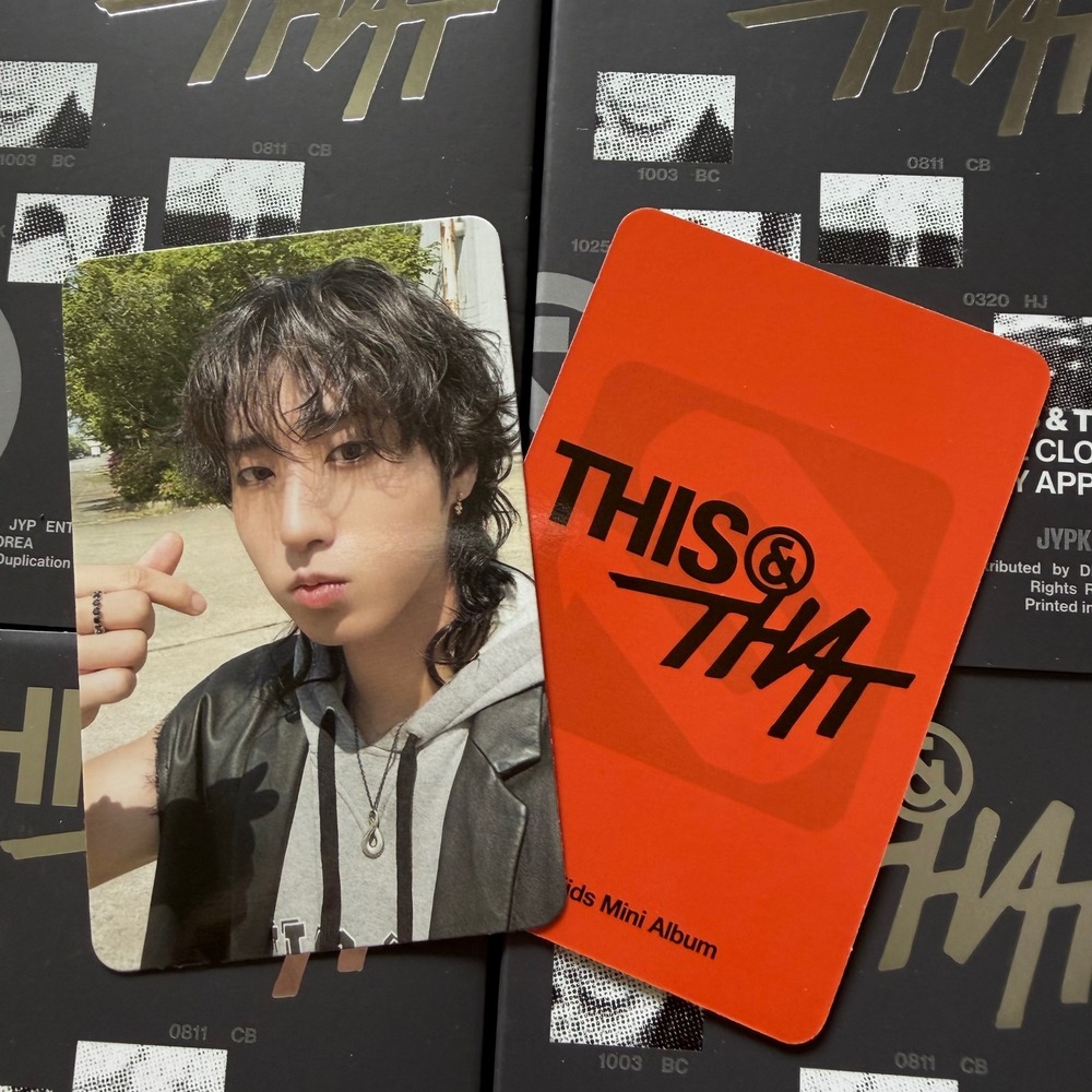 STRAY KIDS HAN JI SUNG This & That Photocard